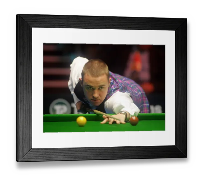 Framed Print : Stephen Hendry Framed Print : Stephen Hendry