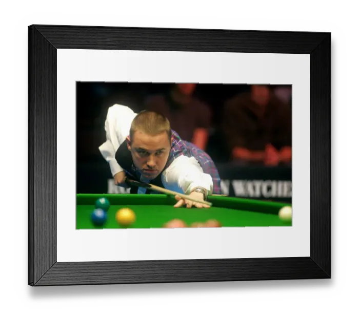 Framed Print : Stephen Hendry Framed Print : Stephen Hendry