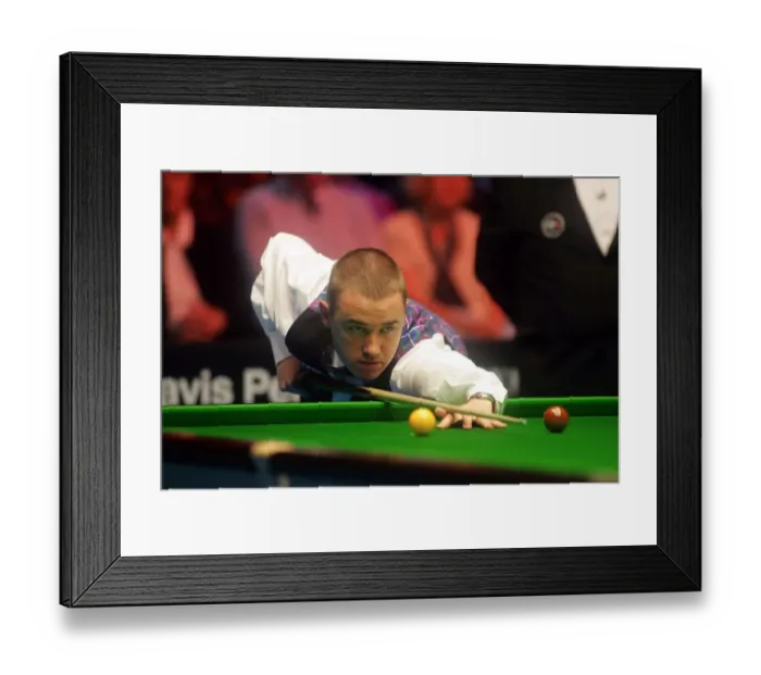 Framed Print : Stephen Hendry Framed Print : Stephen Hendry