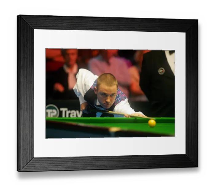 Framed Print : Stephen Hendry Framed Print : Stephen Hendry