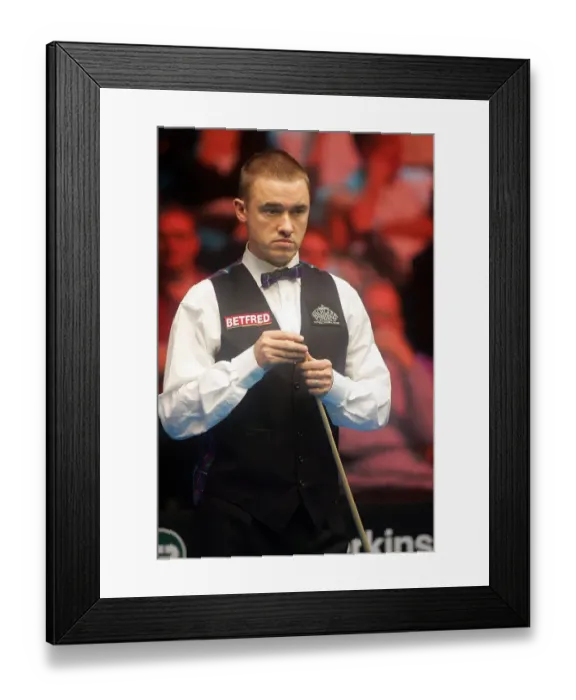 Framed Print : Stephen Hendry Framed Print : Stephen Hendry