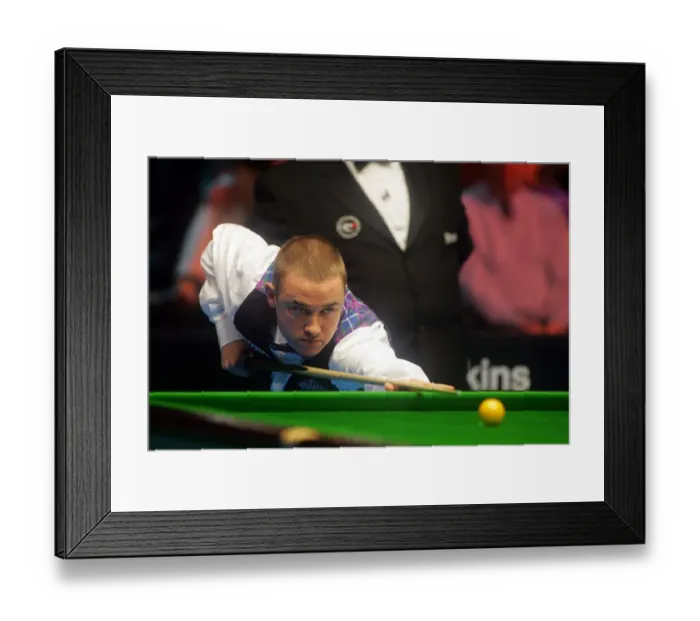 Framed Print : Stephen Hendry Framed Print : Stephen Hendry