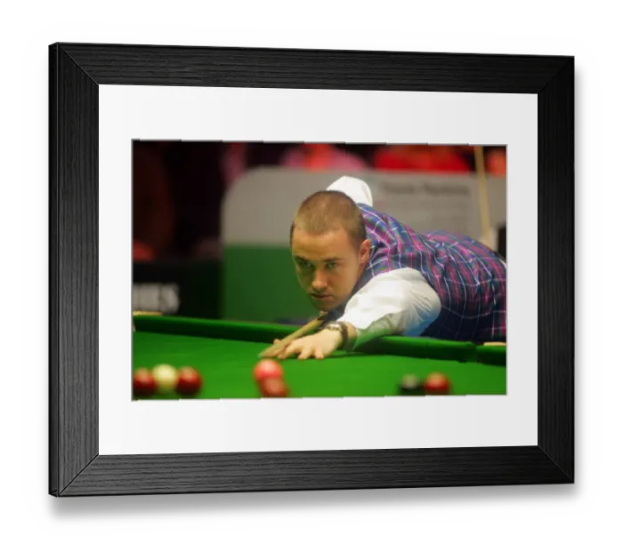 Framed Print : Stephen Hendry