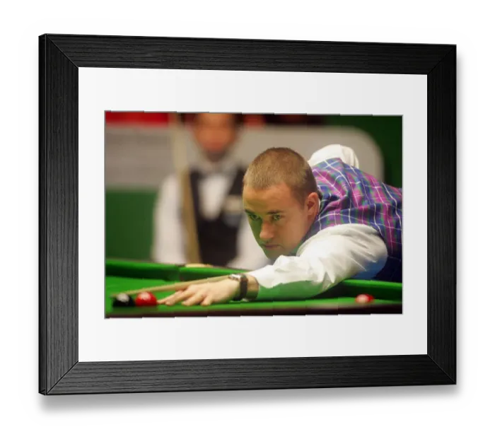 Framed Print : Stephen Hendry Framed Print : Stephen Hendry