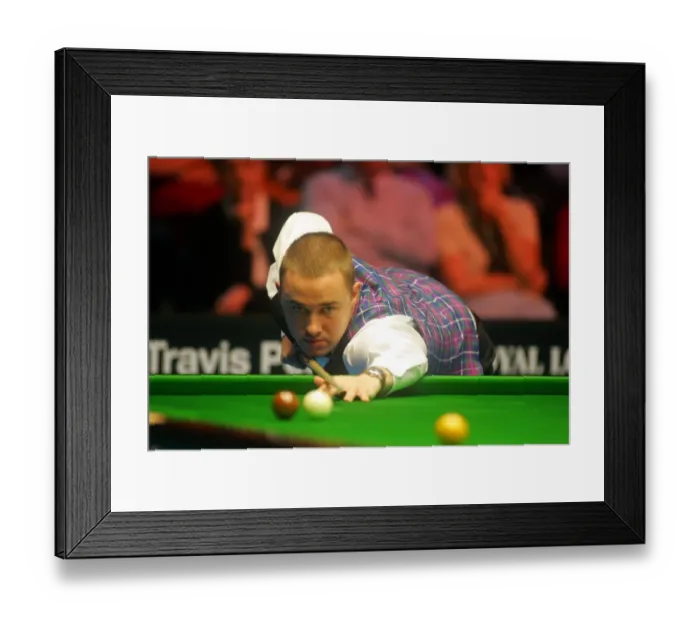 Framed Print : Stephen Hendry Framed Print : Stephen Hendry