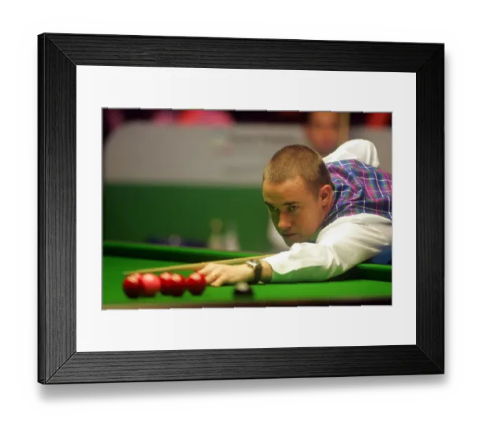Framed Print : Stephen Hendry Framed Print : Stephen Hendry