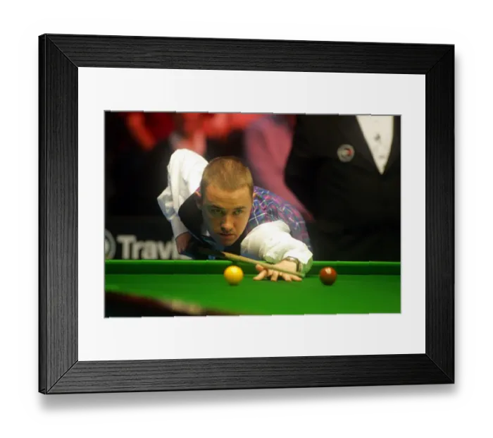 Framed Print : Stephen Hendry Framed Print : Stephen Hendry
