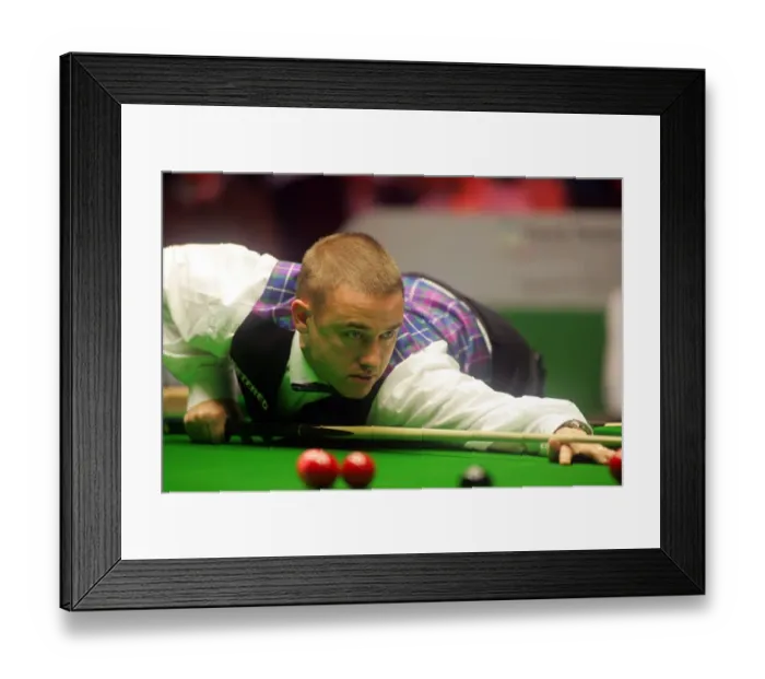 Framed Print : Stephen Hendry Framed Print : Stephen Hendry