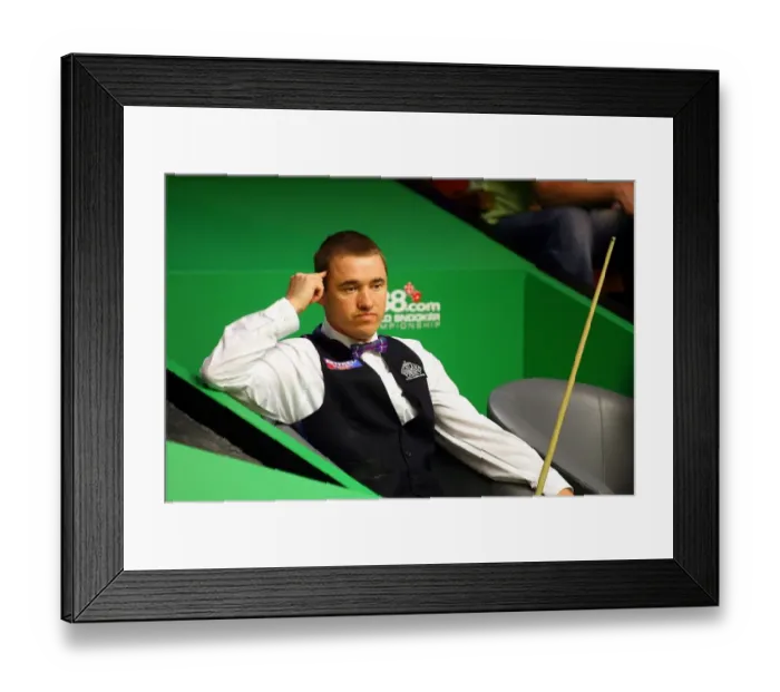 Framed Print : Stephen Hendry