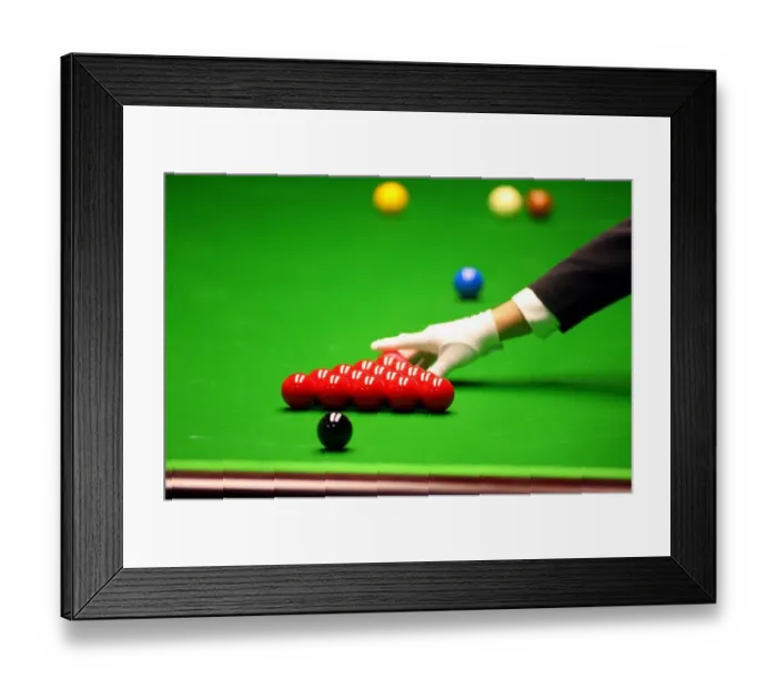 Framed Print : Referee Replaces Pink Ball Framed Print : Referee Replaces Pink Ball