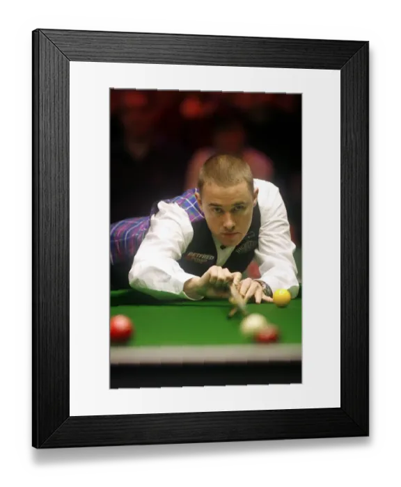 Framed Print : Stephen Hendry Mbe Framed Print : Stephen Hendry Mbe