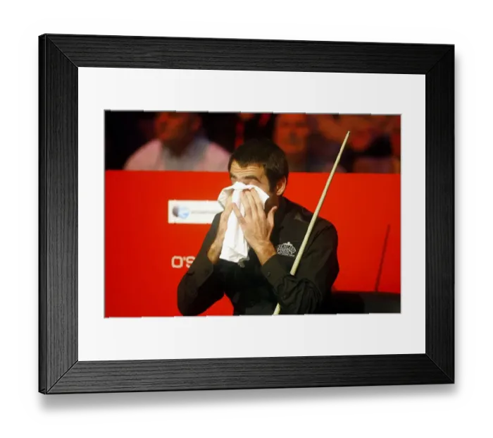 Framed Print : Ronnie O Sullivan Framed Print : Ronnie O Sullivan