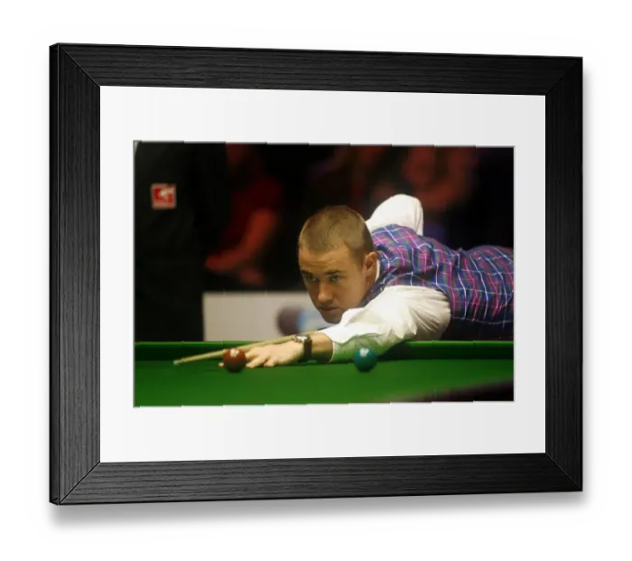 Framed Print : Stephen Hendry Mbe Framed Print : Stephen Hendry Mbe