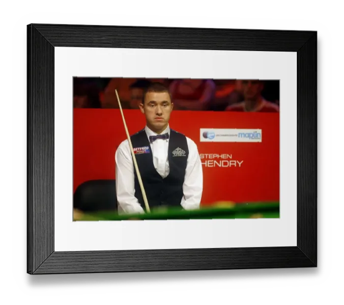 Framed Print : Stephen Hendry Mbe Framed Print : Stephen Hendry Mbe