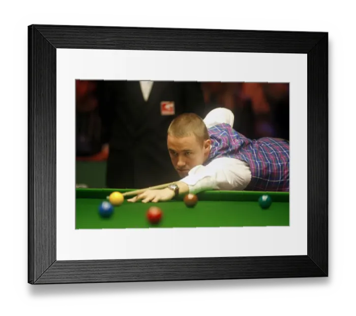 Framed Print : Stephen Hendry Mbe Framed Print : Stephen Hendry Mbe