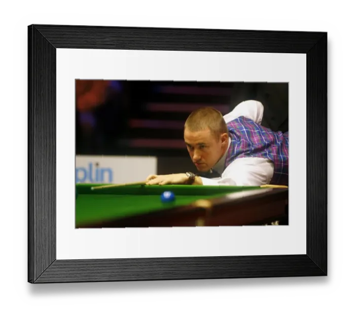 Framed Print : Stephen Hendry Mbe Framed Print : Stephen Hendry Mbe