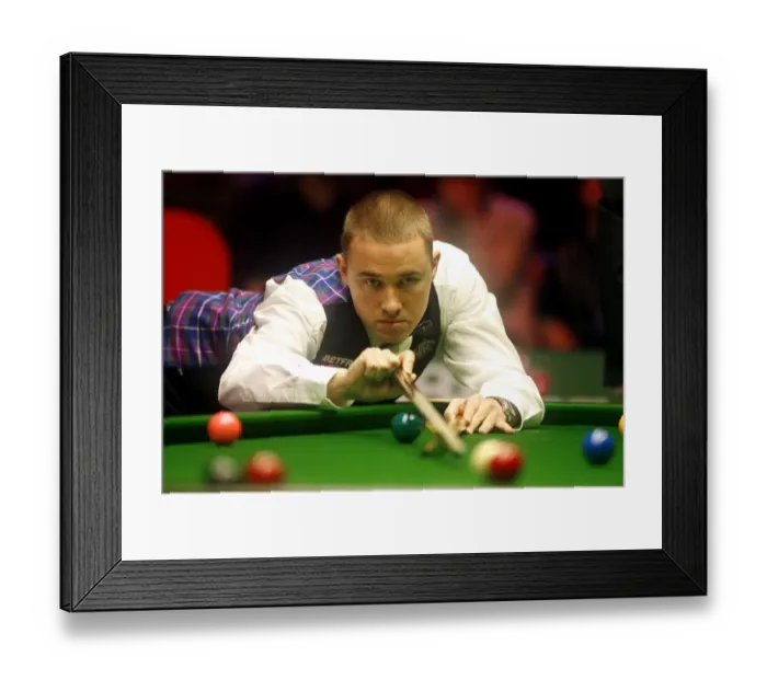 Framed Print : Stephen Hendry Mbe Framed Print : Stephen Hendry Mbe