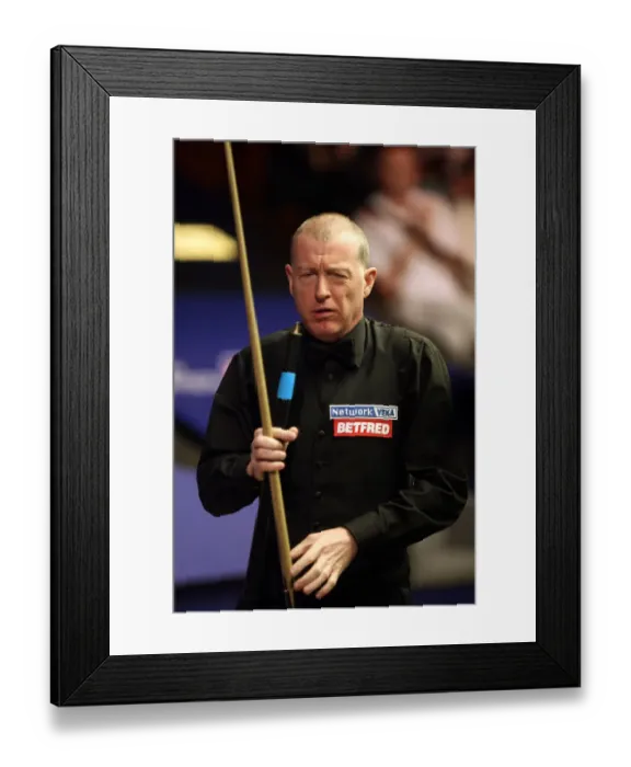 Framed Print : Steve Davis Goes Out Framed Print : Steve Davis Goes Out