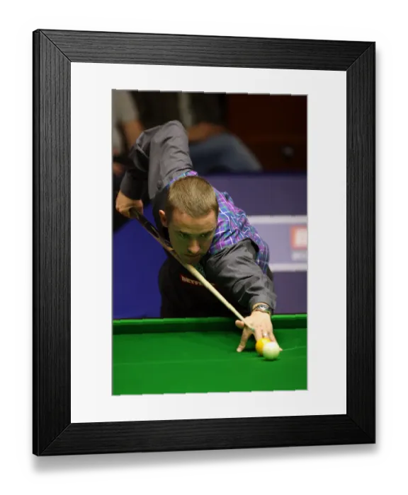 Framed Print : Stephen Hendry Mbe Framed Print : Stephen Hendry Mbe