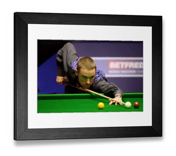 Framed Print : Stephen Hendry Mbe Framed Print : Stephen Hendry Mbe