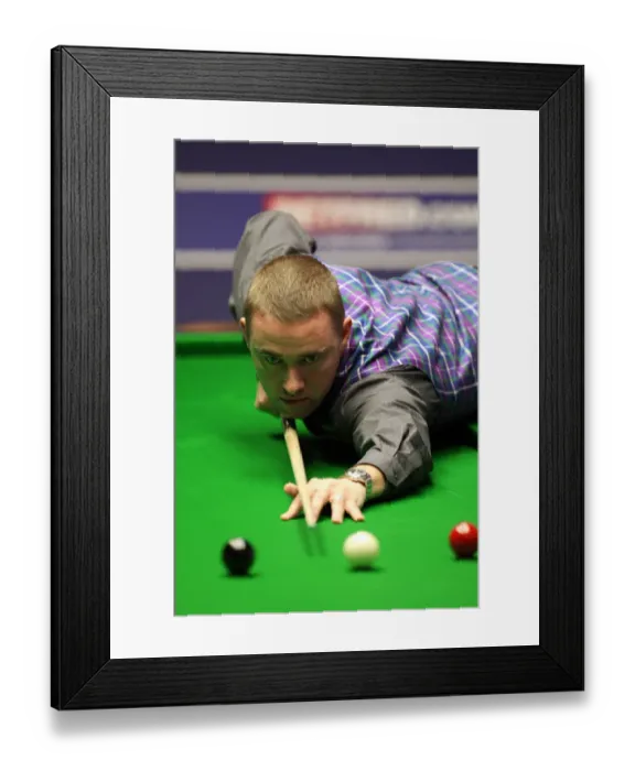 Framed Print : Stephen Hendry Mbe Framed Print : Stephen Hendry Mbe
