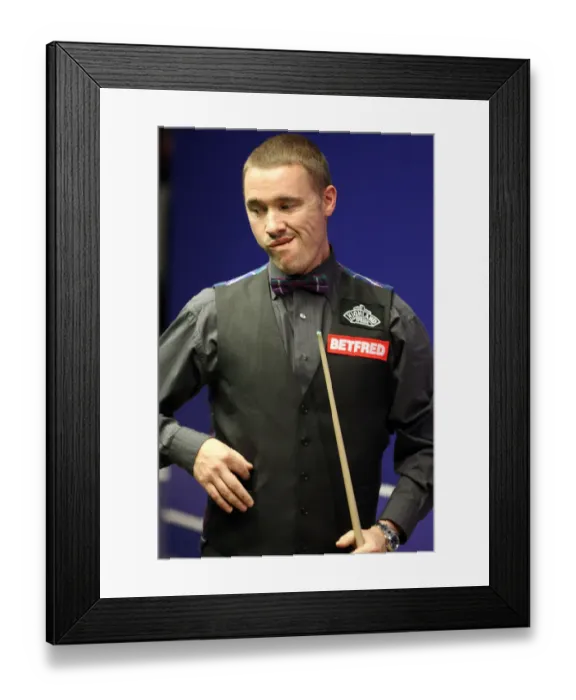 Framed Print : Stephen Hendry Mbe Framed Print : Stephen Hendry Mbe