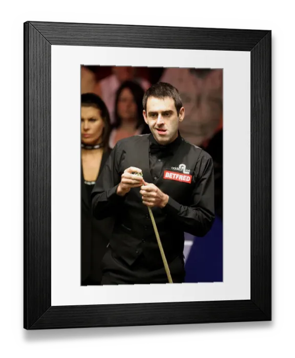 Framed Print : Ronnie O Sullivan Framed Print : Ronnie O Sullivan