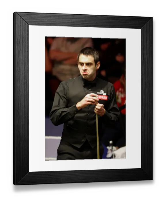 Framed Print : Ronnie O Sullivan Framed Print : Ronnie O Sullivan