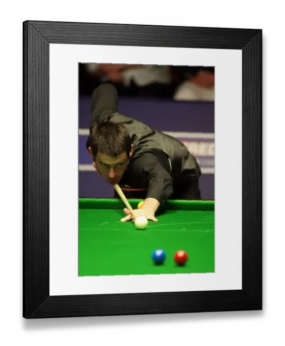 Framed Print : Ronnie O Sullivan Framed Print : Ronnie O Sullivan