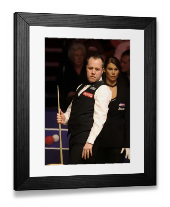 Framed Print : John Higgins Mbe & Michaela Tabb Framed Print : John Higgins Mbe & Michaela Tabb