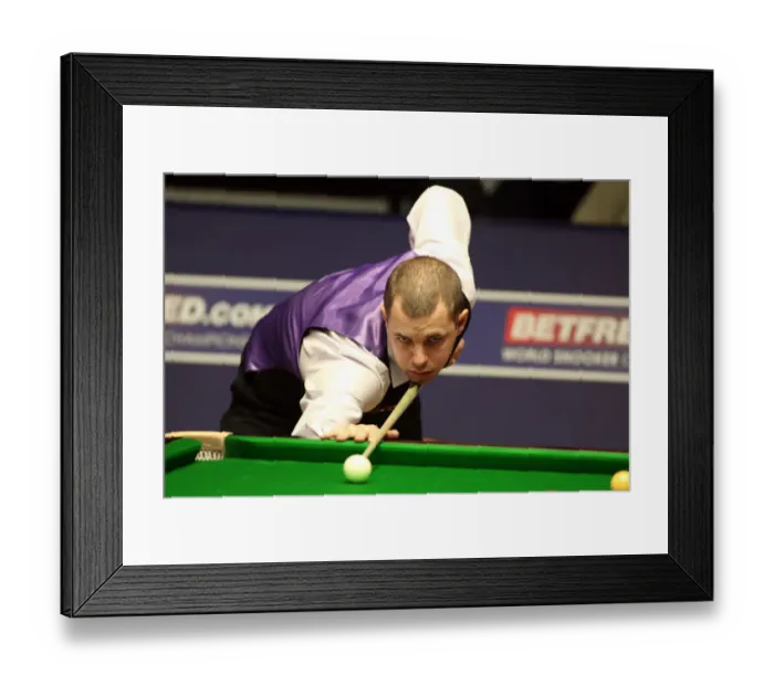 Framed Print : Barry Hawkins Framed Print : Barry Hawkins