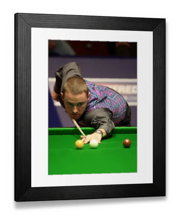 Framed Print : Stephen Hendry Mbe Framed Print : Stephen Hendry Mbe
