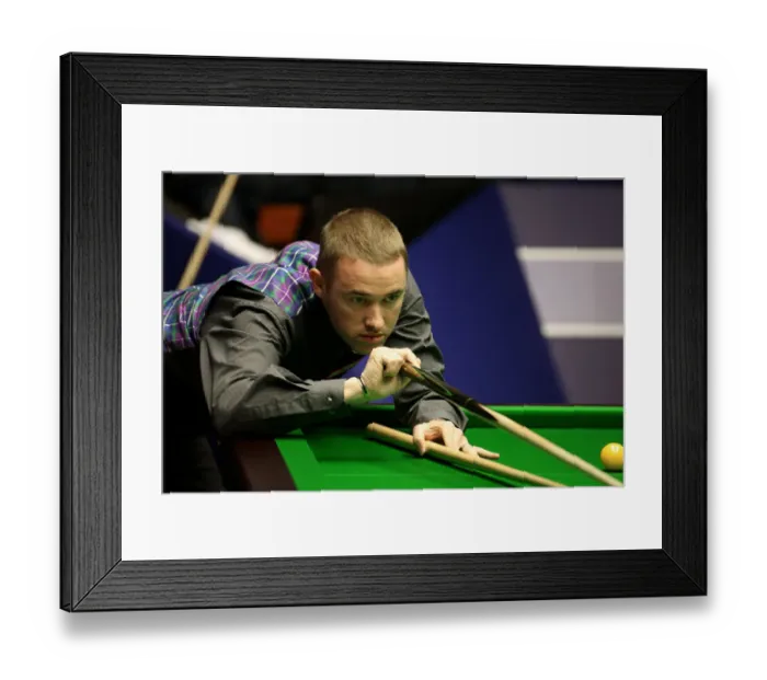 Framed Print : Stephen Hendry Mbe Framed Print : Stephen Hendry Mbe