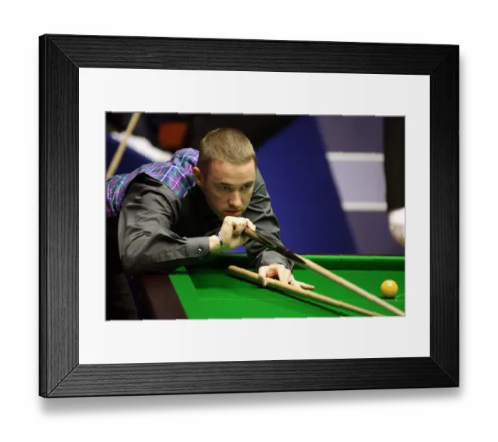 Framed Print : Stephen Hendry Mbe Framed Print : Stephen Hendry Mbe