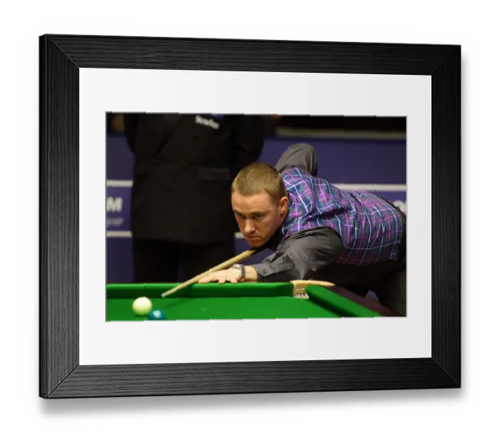 Framed Print : Stephen Hendry Mbe Framed Print : Stephen Hendry Mbe