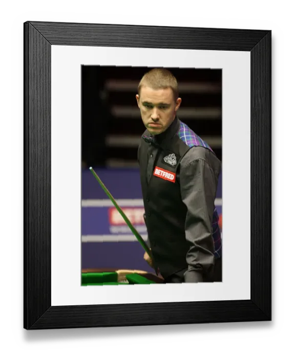 Framed Print : Stephen Hendry Mbe Framed Print : Stephen Hendry Mbe