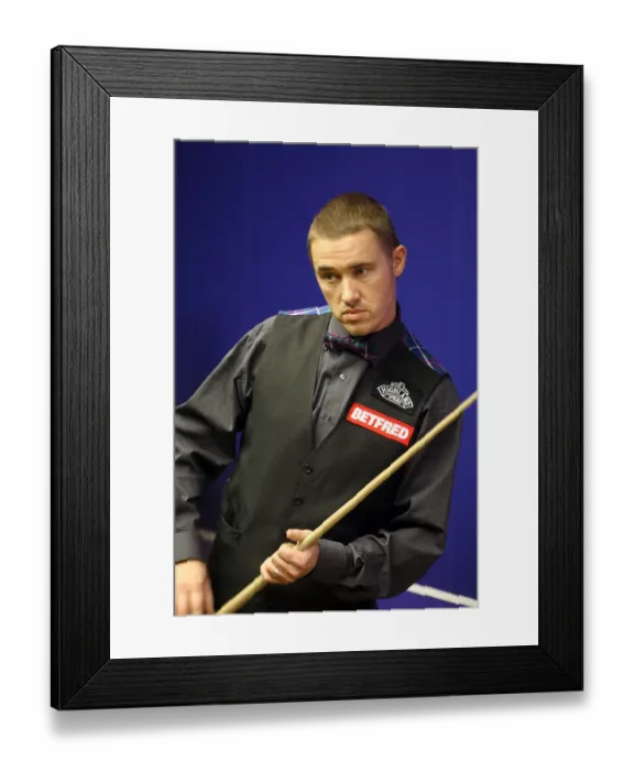 Framed Print : Stephen Hendry Mbe Framed Print : Stephen Hendry Mbe