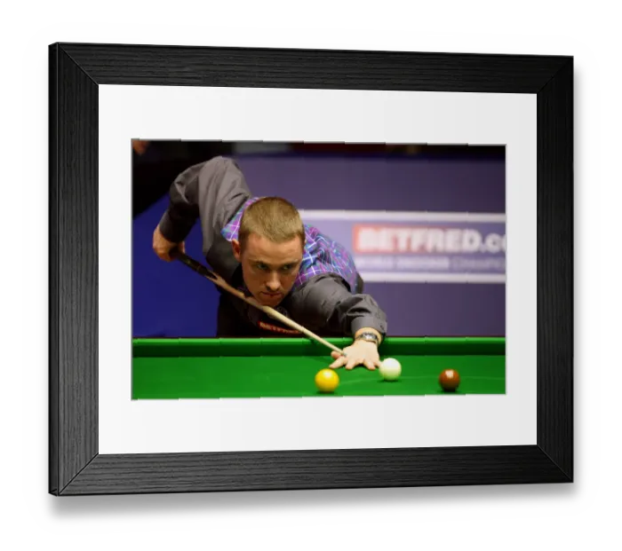 Framed Print : Stephen Hendry Mbe Framed Print : Stephen Hendry Mbe
