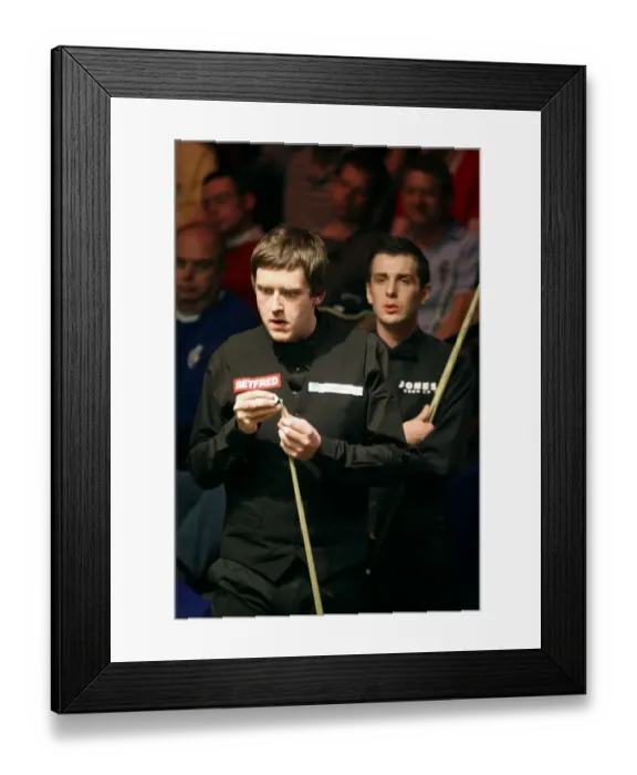 Framed Print : Ricky Walden & Mark Selby