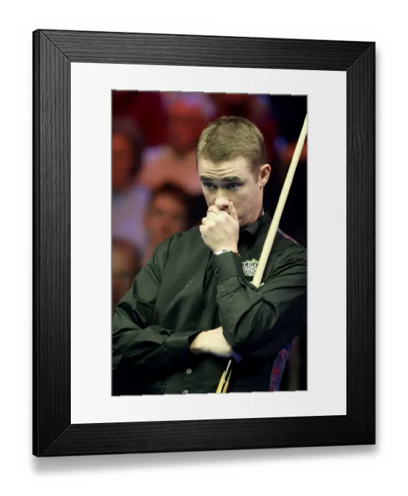 Framed Print : Stephen Hendry Framed Print : Stephen Hendry