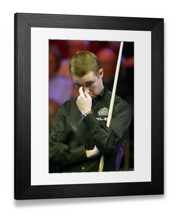 Framed Print : Stephen Hendry Framed Print : Stephen Hendry
