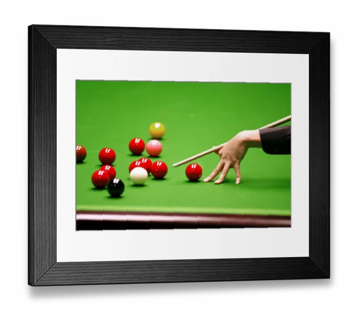 Framed Print : Player Bridges Over Balls