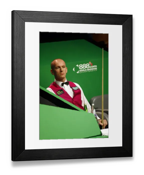 Framed Print : Peter Ebdon Framed Print : Peter Ebdon