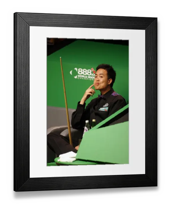 Framed Print : Marcu Fu Hong Kong 888.Com World Snooker Championship The Crucible Theatre Framed Print : Marcu Fu Hong Kong 888.Com World Snooker Championship The Crucible Theatre