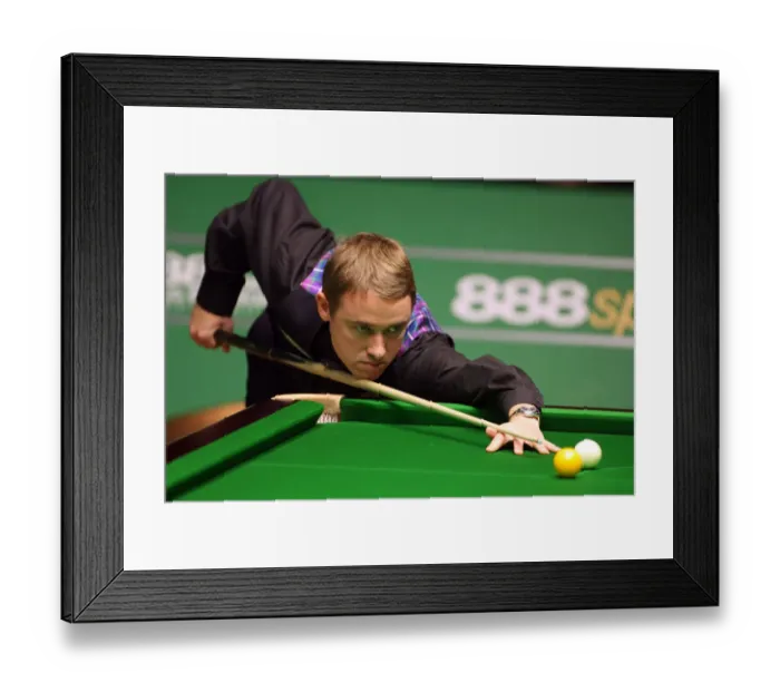Framed Print : Stephen Hendry Mbe Framed Print : Stephen Hendry Mbe