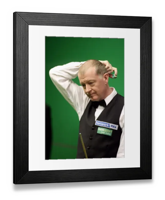 Framed Print : Steve Davis Obe Framed Print : Steve Davis Obe