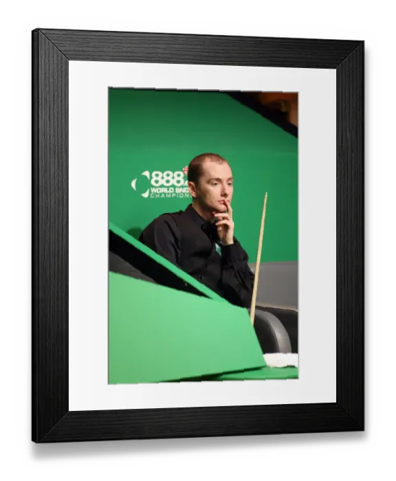 Framed Print : Graeme Dott Framed Print : Graeme Dott