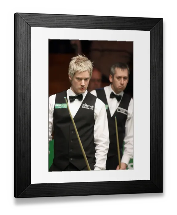 Framed Print : Neil Robertson & Nigel Bond Framed Print : Neil Robertson & Nigel Bond