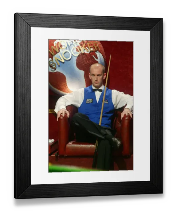 Framed Print : Peter Ebdon Framed Print : Peter Ebdon