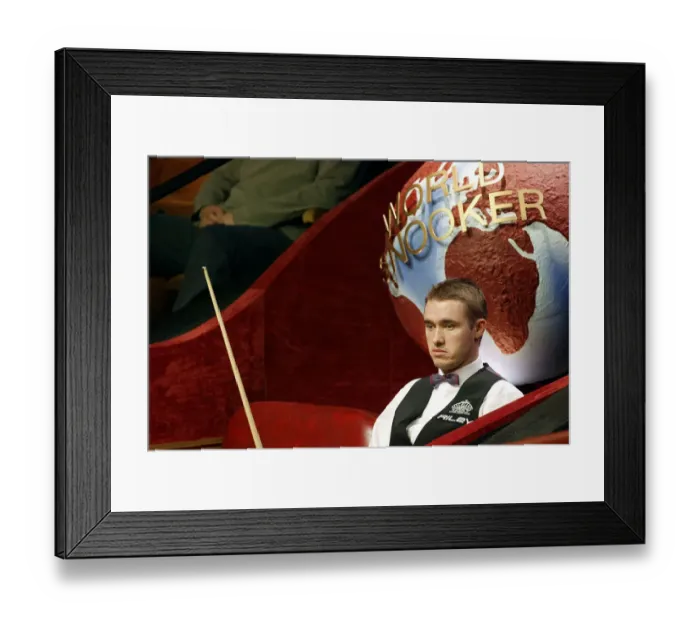 Framed Print : Stephen Hendry Framed Print : Stephen Hendry